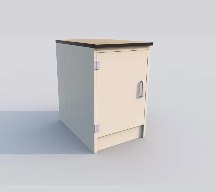 PP single door lab table