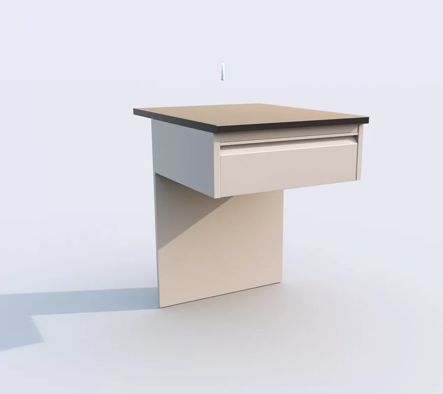 steel Single Drawer labTable