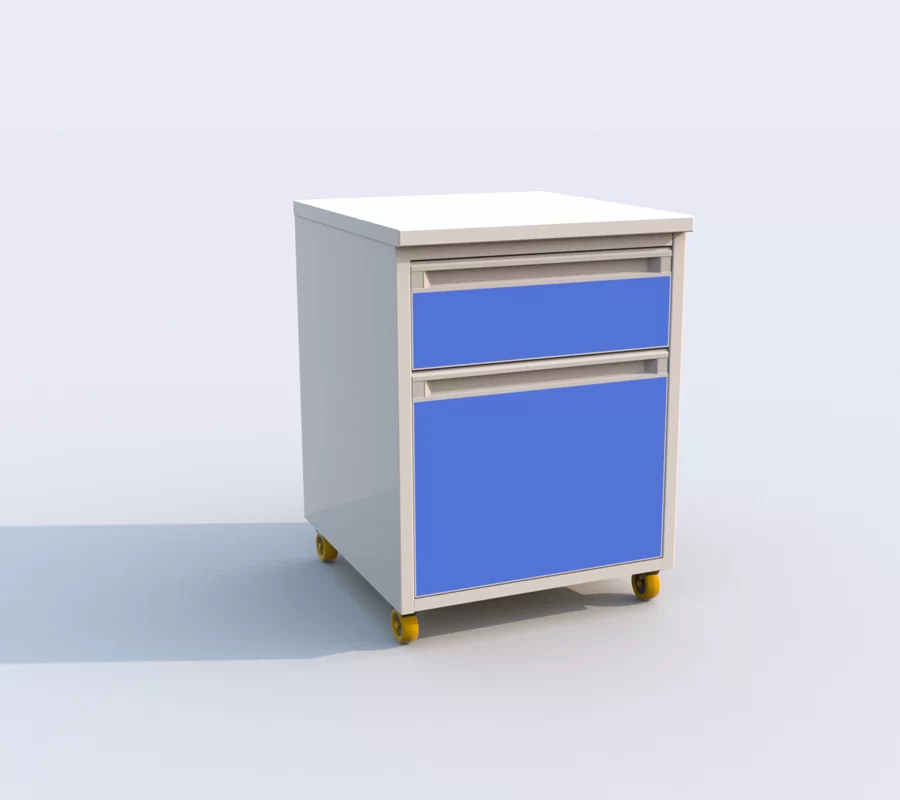 steel wood Shrinkable Single Door Single lab Cabinet